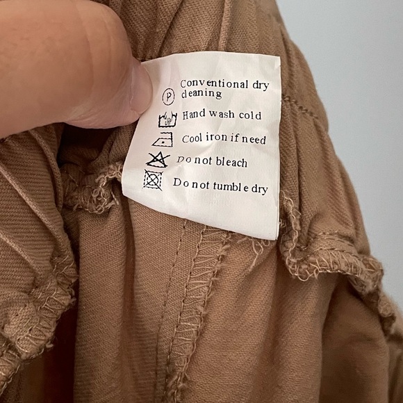 Womens Casual Elastic Waist Solid Comfy Jogging Jogger Pants with Pockets - Picture 8 of 10